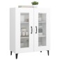 vidaXL Sideboard Weiß 69,5x34x90 cm Holzwerkstoff vidaXL Sideboard Weiß 69,5x34x90 cm Holzwerkstoff