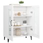 vidaXL Sideboard Weiß 69,5x34x90 cm Holzwerkstoff vidaXL Sideboard Weiß 69,5x34x90 cm Holzwerkstoff