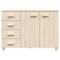 vidaXL Sideboard HAMAR Honigbraun 113x40x80 cm Massivholz Kiefer vidaXL Sideboard HAMAR Honigbraun 113x40x80 cm Massivholz Kiefer