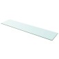 vidaXL Regalboden Glas Transparent 110 cm x 25 cm vidaXL Regalboden Glas Transparent 110 cm x 25 cm