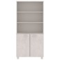 vidaXL Highboard HAMAR Massivholz Kiefer Weiß vidaXL Highboard HAMAR Massivholz Kiefer Weiß