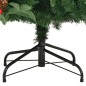 vidaXL Künstlicher Weihnachtsbaum Klappbar mit Zapfen & Beeren 240 cm vidaXL Künstlicher Weihnachtsbaum Klappbar mit Zapfen & Beeren 240 cm