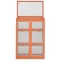 vidaXL Gewächshaus-Schrank Holz 75x47x109 cm vidaXL Gewächshaus-Schrank Holz 75x47x109 cm