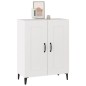 vidaXL Sideboard Weiß 69,5x34x90 cm Holzwerkstoff vidaXL Sideboard Weiß 69,5x34x90 cm Holzwerkstoff