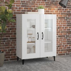 vidaXL Sideboard Hochglanz-Weiß 69,5x34x90 cm Holzwerkstoff