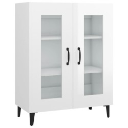 vidaXL Sideboard Hochglanz-Weiß 69,5x34x90 cm Holzwerkstoff