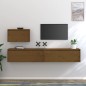 vidaXL TV-Schränke 3 Stk. Honigbraun Massivholz Kiefer vidaXL TV-Schränke 3 Stk. Honigbraun Massivholz Kiefer