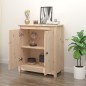 vidaXL Sideboard 70x35x80 cm Massivholz Kiefer vidaXL Sideboard 70x35x80 cm Massivholz Kiefer