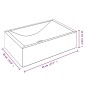 vidaXL Waschtisch mit Schwarzen Marmorbecken Massivholz Teak vidaXL Waschtisch mit Schwarzen Marmorbecken Massivholz Teak