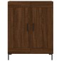 Highboard Braun Eichen-Optik 69,5x34x180 cm Holzwerkstoff Highboard Braun Eichen-Optik 69,5x34x180 cm Holzwerkstoff