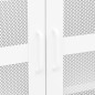 vidaXL Lagerschrank Industrial Weiß 70x40x115 cm Metall vidaXL Lagerschrank Industrial Weiß 70x40x115 cm Metall