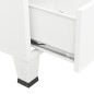 vidaXL Lagerschrank Industrial Weiß 70x40x115 cm Metall vidaXL Lagerschrank Industrial Weiß 70x40x115 cm Metall