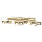 vidaXL 6-tlg. Garten-Lounge-Set aus Paletten Holz vidaXL 6-tlg. Garten-Lounge-Set aus Paletten Holz