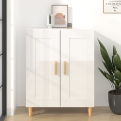 vidaXL Sideboard Hochglanz-Weiß 69,5x34x90 cm Holzwerkstoff