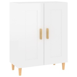 vidaXL Sideboard Hochglanz-Weiß 69,5x34x90 cm Holzwerkstoff