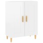 vidaXL Sideboard Hochglanz-Weiß 69,5x34x90 cm Holzwerkstoff vidaXL Sideboard Hochglanz-Weiß 69,5x34x90 cm Holzwerkstoff