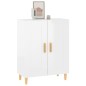 vidaXL Sideboard Hochglanz-Weiß 69,5x34x90 cm Holzwerkstoff vidaXL Sideboard Hochglanz-Weiß 69,5x34x90 cm Holzwerkstoff