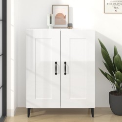 vidaXL Sideboard Hochglanz-Weiß 69,5x34x90 cm Holzwerkstoff