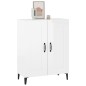 vidaXL Sideboard Hochglanz-Weiß 69,5x34x90 cm Holzwerkstoff vidaXL Sideboard Hochglanz-Weiß 69,5x34x90 cm Holzwerkstoff