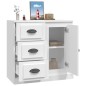 vidaXL Sideboard Weiß 70x35,5x67,5 cm Holzwerkstoff vidaXL Sideboard Weiß 70x35,5x67,5 cm Holzwerkstoff