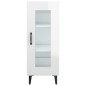 vidaXL Sideboard Hochglanz-Weiß 34,5x34x90 cm Holzwerkstoff vidaXL Sideboard Hochglanz-Weiß 34,5x34x90 cm Holzwerkstoff