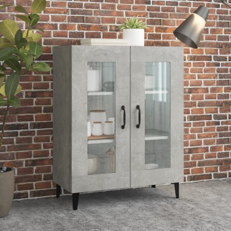 vidaXL Sideboard Betongrau 69,5x34x90 cm Holzwerkstoff