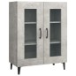 vidaXL Sideboard Betongrau 69,5x34x90 cm Holzwerkstoff
