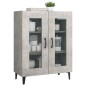 vidaXL Sideboard Betongrau 69,5x34x90 cm Holzwerkstoff