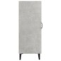 vidaXL Sideboard Betongrau 69,5x34x90 cm Holzwerkstoff