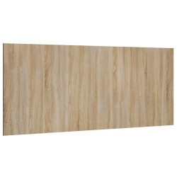 vidaXL Kopfteil Sonoma-Eiche 200x1,5x80 cm Holzwerkstoff