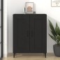 vidaXL Sideboard Schwarz 69,5x34x90 cm Holzwerkstoff vidaXL Sideboard Schwarz 69,5x34x90 cm Holzwerkstoff