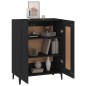 vidaXL Sideboard Schwarz 69,5x34x90 cm Holzwerkstoff vidaXL Sideboard Schwarz 69,5x34x90 cm Holzwerkstoff