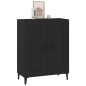vidaXL Sideboard Schwarz 69,5x34x90 cm Holzwerkstoff vidaXL Sideboard Schwarz 69,5x34x90 cm Holzwerkstoff