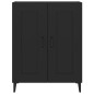 vidaXL Sideboard Schwarz 69,5x34x90 cm Holzwerkstoff vidaXL Sideboard Schwarz 69,5x34x90 cm Holzwerkstoff