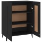 vidaXL Sideboard Schwarz 69,5x34x90 cm Holzwerkstoff vidaXL Sideboard Schwarz 69,5x34x90 cm Holzwerkstoff
