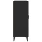 vidaXL Sideboard Schwarz 69,5x34x90 cm Holzwerkstoff vidaXL Sideboard Schwarz 69,5x34x90 cm Holzwerkstoff