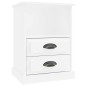 vidaXL Nachttische 2 Stk. Hochglanz-Weiß 43x36x60 cm vidaXL Nachttische 2 Stk. Hochglanz-Weiß 43x36x60 cm
