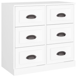 vidaXL Sideboard Weiß 70x35,5x67,5 cm Holzwerkstoff