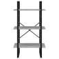 vidaXL Lagerregal Betongrau 60x30x105 cm Holzwerkstoff vidaXL Lagerregal Betongrau 60x30x105 cm Holzwerkstoff
