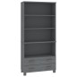 vidaXL Highboard HAMAR Massivholz Kiefer Dunkelgrau vidaXL Highboard HAMAR Massivholz Kiefer Dunkelgrau