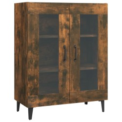 vidaXL Sideboard Räuchereiche 69,5x34x90 cm Holzwerkstoff