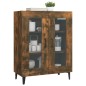 vidaXL Sideboard Räuchereiche 69,5x34x90 cm Holzwerkstoff vidaXL Sideboard Räuchereiche 69,5x34x90 cm Holzwerkstoff