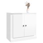 vidaXL Sideboard Hochglanz-Weiß 70x35,5x67,5 cm Holzwerkstoff vidaXL Sideboard Hochglanz-Weiß 70x35,5x67,5 cm Holzwerkstoff