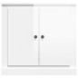 vidaXL Sideboard Hochglanz-Weiß 70x35,5x67,5 cm Holzwerkstoff vidaXL Sideboard Hochglanz-Weiß 70x35,5x67,5 cm Holzwerkstoff