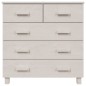 vidaXL Sideboard HAMAR Weiß 79x40x80 cm Massivholz Kiefer vidaXL Sideboard HAMAR Weiß 79x40x80 cm Massivholz Kiefer