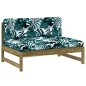 vidaXL 2-tlg. Garten-Lounge-Set mit Kissen Imprägniertes Kiefernholz vidaXL 2-tlg. Garten-Lounge-Set mit Kissen Imprägniertes Kiefernholz