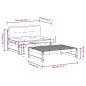 vidaXL 2-tlg. Garten-Lounge-Set mit Kissen Imprägniertes Kiefernholz vidaXL 2-tlg. Garten-Lounge-Set mit Kissen Imprägniertes Kiefernholz