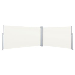 vidaXL Seitenmarkise Ausziehbar Creme 160x600 cm