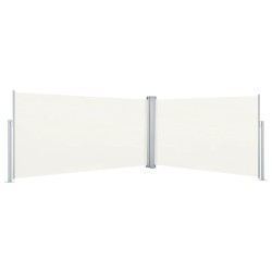 vidaXL Seitenmarkise Ausziehbar Creme 160x600 cm