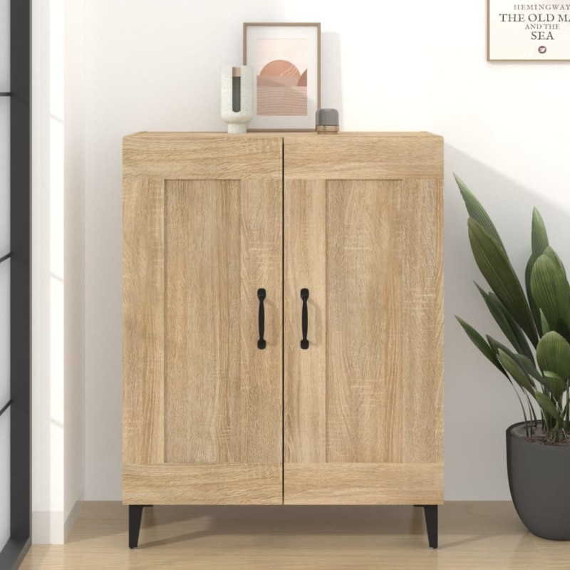 vidaXL Sideboard Sonoma-Eiche 69,5x34x90 cm Holzwerkstoff vidaXL Sideboard Sonoma-Eiche 69,5x34x90 cm Holzwerkstoff